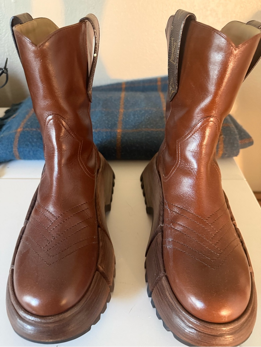 Louis Vuitton Archlight 2.0 Women's Brown Leather Ankle